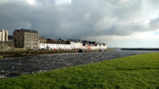 The Long Walk from the Claddagh, across the river