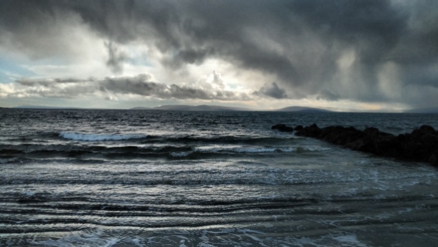 Caught this dramatic seascape image during a walk in Salthill